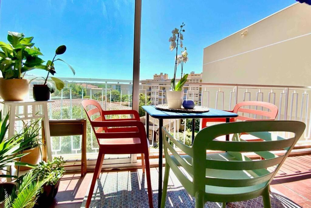 Superbe 4 Couchages Avec Terrasse - Clim - 50M De La Mer Сен-Рафаэль Экстерьер фото
